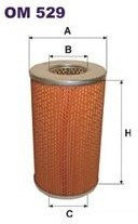 MANN FILTR OLEJU H 1282 x