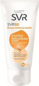 SVR Solaires Tinted Mineral Sunscreen krem tonujący do opalania do skóry suchej i bardzo suchej SPF50+ 50ml