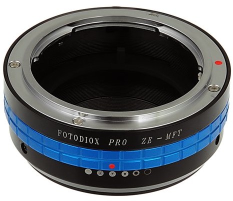 Fotodiox Pro Lens Mount Adapter, Mamiya ze Lens to Micro Four Thirds (MFT) camera AS Panasonic Lumix wyszukiwania, OM-D i BMPCC B00AUKDU5W