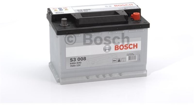 BOSCH SILVER S3 008 - 70Ah 640A P+