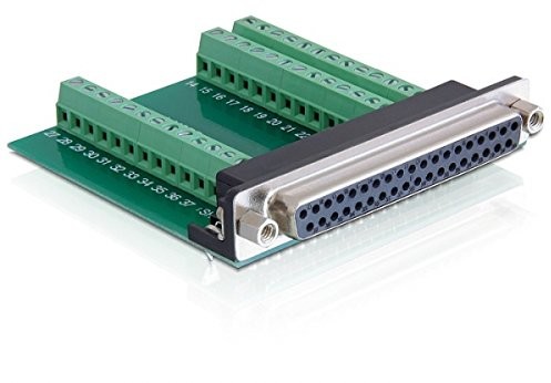 DeLock DeLOCK Adapter (Sub-D 37-biegunowe gniazdo  Terminal Block 39-stykowe) 4043619653195