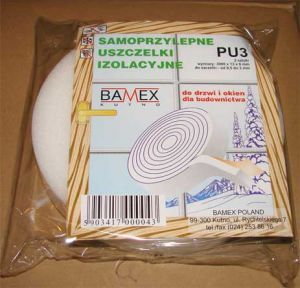 Uszczelka samoprzylepna izolacyjna PU3