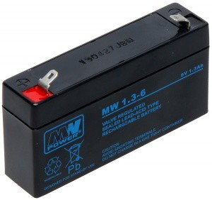 MW Power AKUMULATOR 6V/1.3AH-MW ŻELOWY