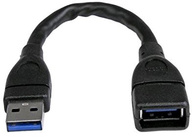 StarTech Kabel przedłużający do Startech USB3EXT6INBK USB 3.0 (0,2 m)