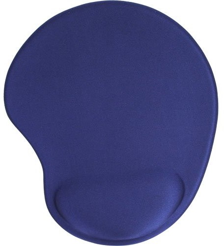 InLine 55453B podkładka pod mysz z żel podkładka pod nadgarstki (230 X 205 X 20 MM) Niebieski 4043718193981