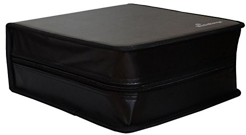 Media Range CD-binder ze sztucznej skóry zapewnia 300 Discs, czarny 4260057127457