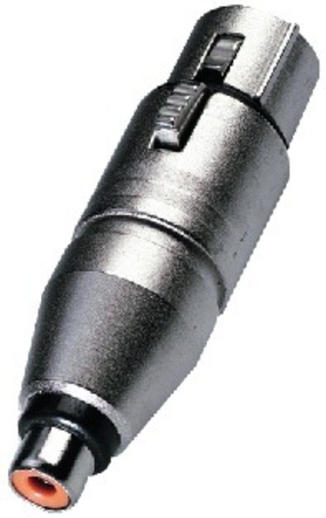 Monacor Przejściówki NEUTRIK XLR/gniazdo RCA NA-2FPMF