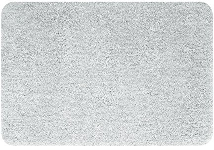 Spirella 1018761 dywanik łazienkowy nusa Grey, 60 x 90 cm dywanik łazienkowy, z mikrofibry, 90 x 60 x 30 cm