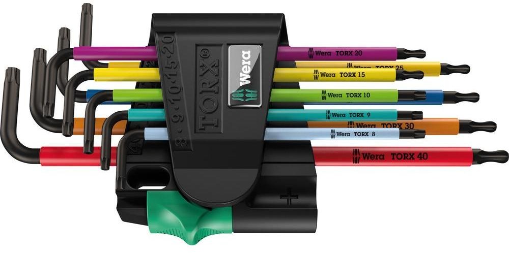 Wera Zestaw kluczy imbusowych 9 szt 967 SPKL/9 Multicolour TORX TORX BO 05024335001
