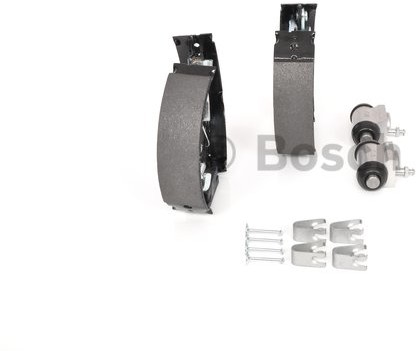BOSCH KIT SUPERPRO, zestaw szczek hamulcowych + cylinderek hamulca koła zamontowany z tyłu, 0 204 114 591 0204114591