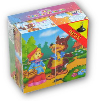 Bączek BACZEK B$113czek KLOCKI OBRAZKOWE 4 el. mini KL-OB4