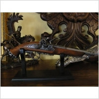 Denix ORYGINALNY PIRACKI PISTOLET SKAŁKOWY Z XVIII w.