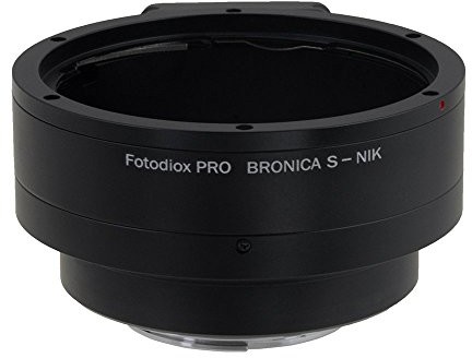 Fotodiox Brons-NIK-P Pro Lens Mount Adapter zapewnia Bronica S do Nikon F Camera System BronS-Nik-P