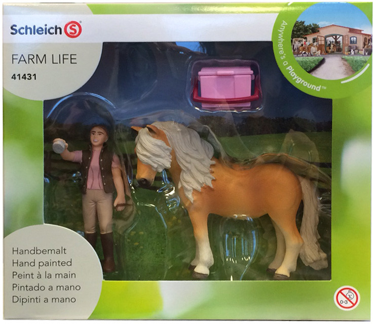 Schleich Zestaw do czyszczenia klaczy 41431