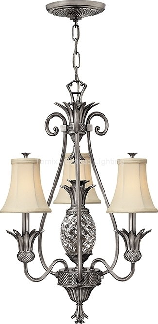 Elstead Lighting Lampa wisząca PLANTATION kol. POLEROWANY Nikiel (HK/PLANT3 PL) - Hinkley -