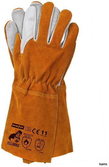 Reis YELLOWBEE - rękawice spawalnicze skórzane długie - 35 cm - rozmiar: 11.