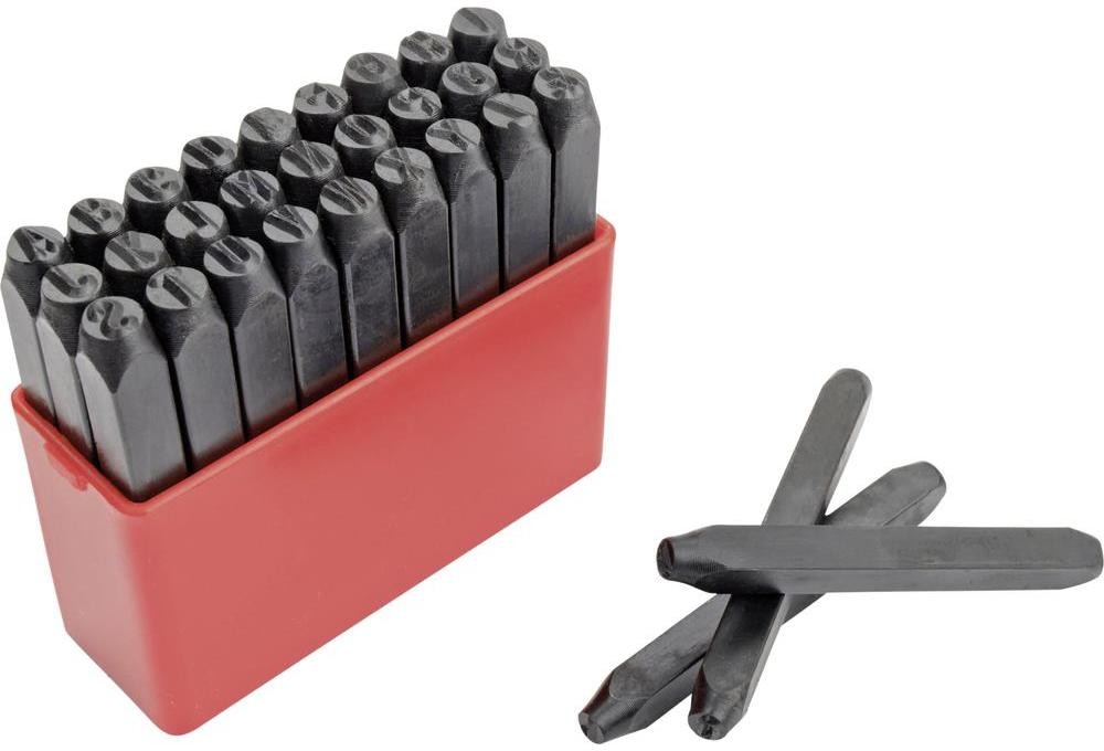 Brueder Mannesmann Punce Mannesmann 243-B-3MM litery A-Z wys 3 mm