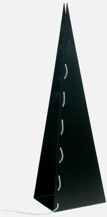 Gie El Lampa Podłogowa Stalowa czarna - LGH0350