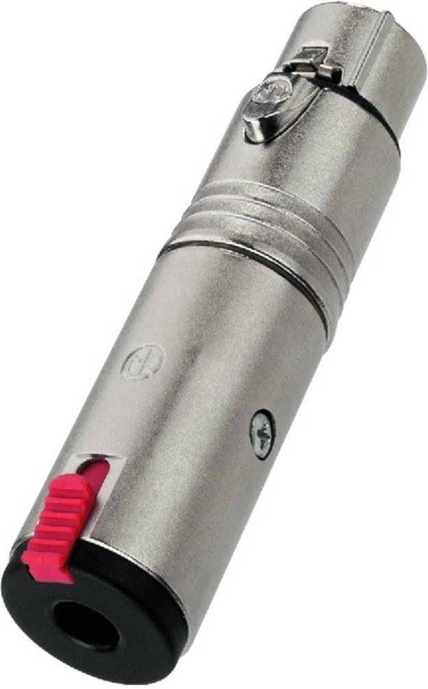 Monacor Przejściówki NEUTRIK XLR/gniazdo 6.3mm stereo NA-3FJ