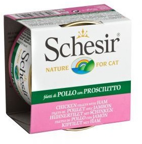 Schesir w galarecie, 6 x 85 g - Filety z kurczaka z szynką
