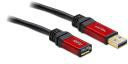 Delock Kabel USB 3.0-A męskie / żeńskie5 m, Premium 82755