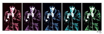Pyramid Posters Elvis Presley (68 Comeback Special Pop Art) - reprodukcja PPR67074