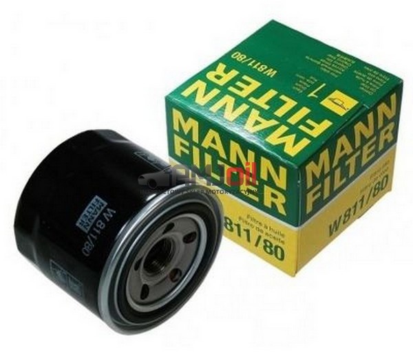 MANN filtr oleju W811/80 OP617 Mazda Hyundai Kia W811/80