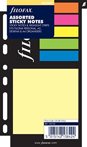 Filofax 130136 karteczki samoprzylepne 130136