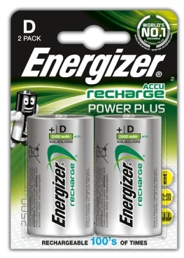 Energizer energiser Akumulator Power Plus R20 2500mAh/2szt. D 7638900138757