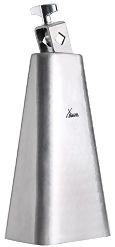 XDrum xdrum HCB-8 cowbell (krowi dzwonek perkusja/Drums/Percussion, pobita młotkiem, szczotkowane) srebrny 00036045