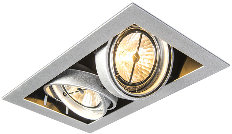 QAZQA Oprawa do wbudowania aluminium - Oneon 111-2