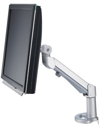 Rotronic ROLINE LCD Monitor Arm Pneumatic, Tischmontage 1 przegubowych Pivot 17031149
