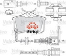 VALEO Klocki hamulcowe - komplet 598180