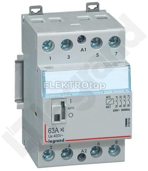 Legrand STYCZNIK MODUŁOWY SM 363 63A 230V 4NO CICHY 412563