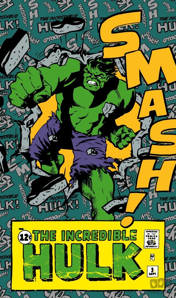 Komar Fototapeta Marvel Comics The Incredible Hulk Smash VD-010