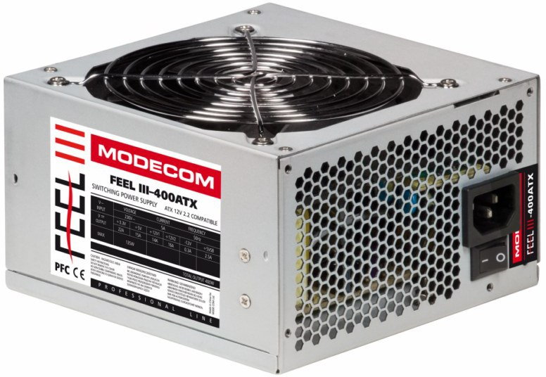 ModeCom Feel III 400 (ZAS-FEE3-00-400-ATX-PFC)