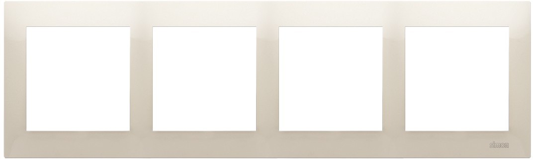 LEDart poczwórna kremowa DR4/41 Kontakt Simon54