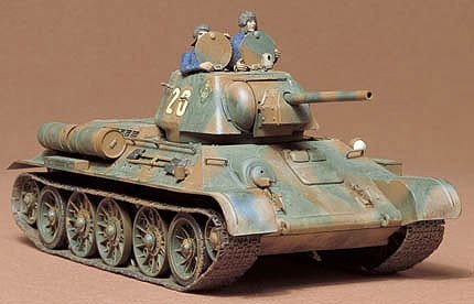 Tamiya Russian T3476 1943 Tank MT-35059