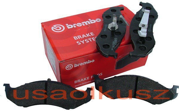 BREMBO Klocki hamulcowe przednie Jeep Wrangler YJ TJ