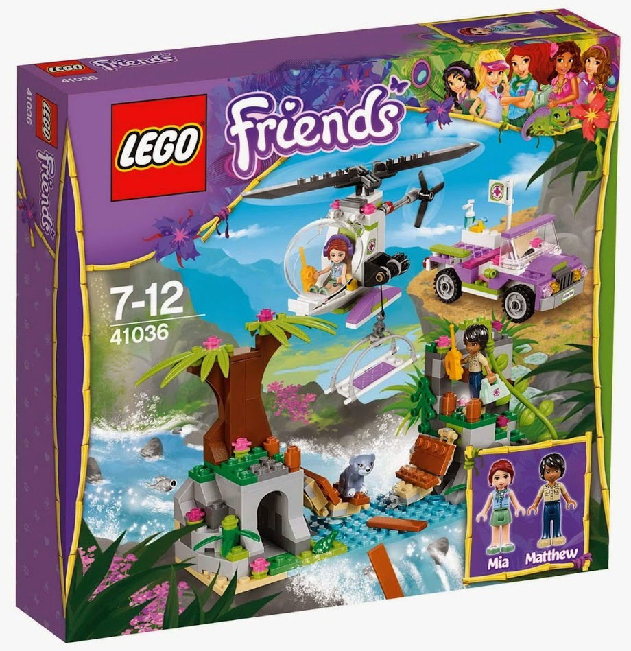 LEGO Friends - ratunek na moście 41036