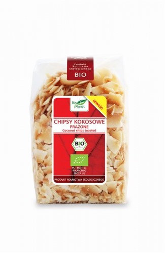 Bio Planet CHIPSY KOKOSOWE PRAŻONE BIO 150 g