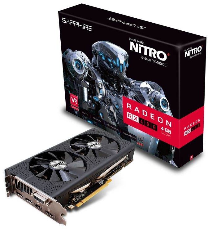 Sapphire Radeon RX 480 Nitro+ VR Ready (11260-02-20G)