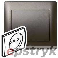 Legrand SISTENA LIFE Plakietka CHOCO do gniazda pojedynczego 2P 771226