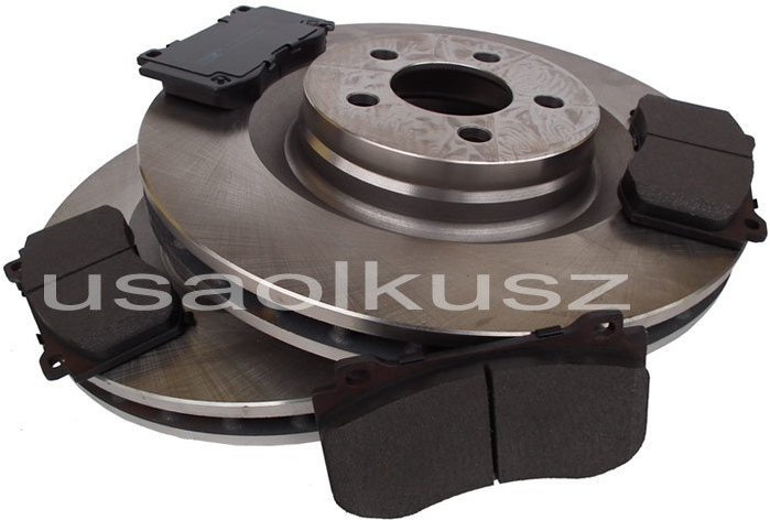 ATLAS Tarcze oraz klocki hamulcowe przednie Dodge Magnum 6,1 V8 SRT8