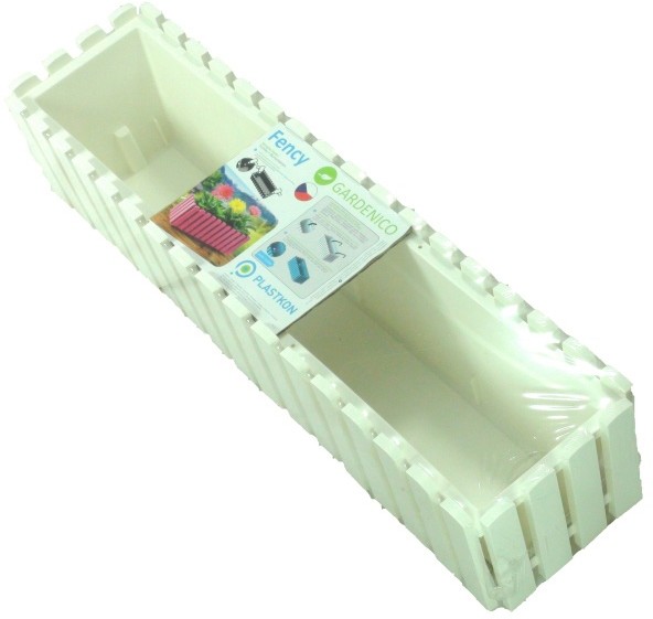 Skrzynka Fency 75 cm biała