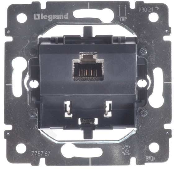 Legrand Gniazdo Komputer Pojedyncze 1xRJ 45 STP kat. 6 - SISTENA 775767