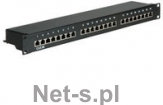 Value Cat.5e Patch Panel 24 Ports, STP, black (26.99.0328-5)