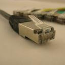 Netrack patchcord RJ45, osonka zalewana, kat. 5e FTP 3m czarny (BZPAT3FK)