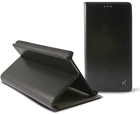 Ksix b0728fu20 stołu Folio pokrowiec ochronny z funkcją stojaka i zamknięcie magnetyczne do Huawei Y5 II, czarna