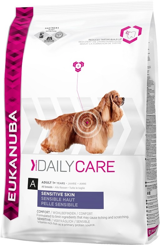 Eukanuba Daily Care Adult Sensitive Skin 2,3 kg